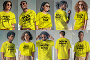 T-Shirt Mockup Set – 10 Editable PSD, a Shirt Mockup by Elite Mockups (Thumbnail 1 of 4)