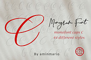 MONOGRAMS BUNDLE A to Z, a Script Font by AMINMARIO (Thumbnail 4 of 37)