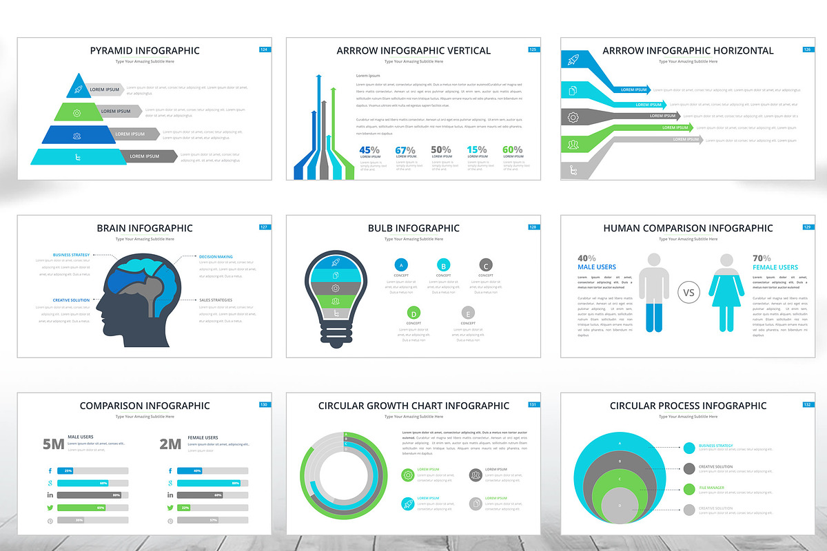 Multipurpose Powerpoint Template, a Presentation Template by pallabip (Photo 18 of 23)