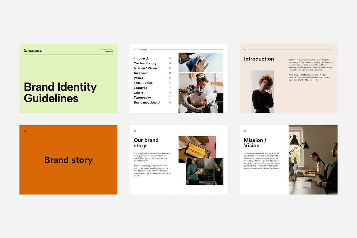 Postform — Brand Identity Guidelines, a Brochure Template by Middltone (Photo 2 of 6)