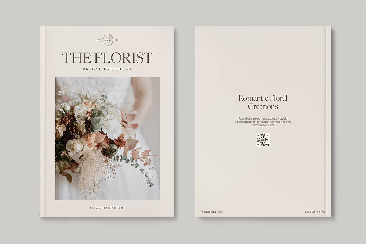Florist Catalog & Brochure Template, a Brochure Template by BrandPacks (Photo 4 of 5)