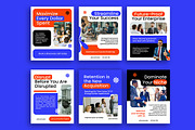 Business Social Media Post Carousel, a Social Media Template by Jiwstudio (Thumbnail 3 of 4)
