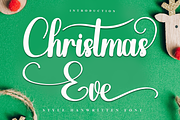 Christmas Eve, a Handwritten Font by FreshTypeINK (Thumbnail 1 of 7)