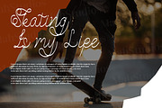 Grolly Script Fonts, a Script Font by mahstudios (Thumbnail 7 of 16)