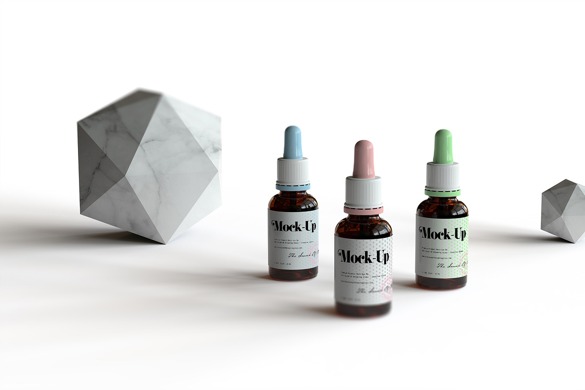 Dropper Bottle & Box Mock-Up BUNDLE, a Cups & Container Mockup by TSOBG (Photo 29 of 35)