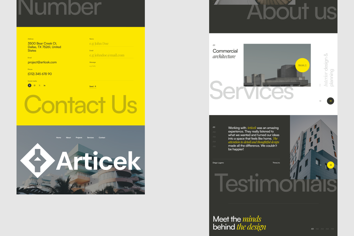 10 Figma Landing Page Templates, a Landing Page Template by zroch design (Photo 22 of 32)