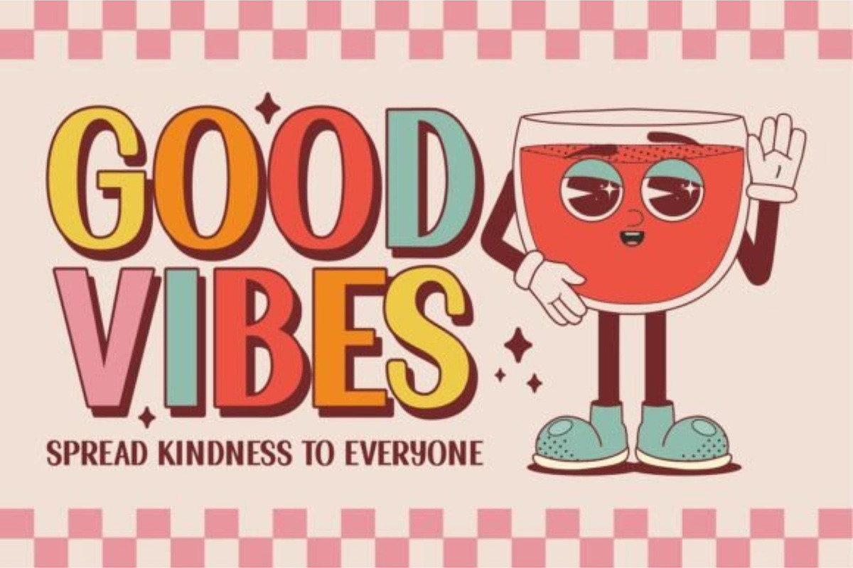 Lucky Retro | Groovy Retro Font, a Script Font by Akrinity Digital (Photo 2 of 4)