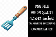 Watercolor Kitchen Utensils Clipart, an Illustration by Designking (Thumbnail 4 of 5)