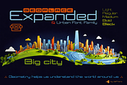 Geoplace Expanded -05 fonts, a Sans Serif Font by deFharo (Thumbnail 7 of 13)
