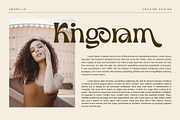 Amarillo - Modern Sans Font, a Sans Serif Font by Cruzine (Thumbnail 2 of 7)