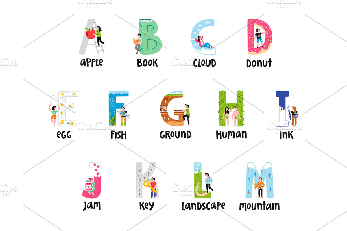 Alphabet, an Education Illustration by Stolenpencil (Photo 2 of 3)