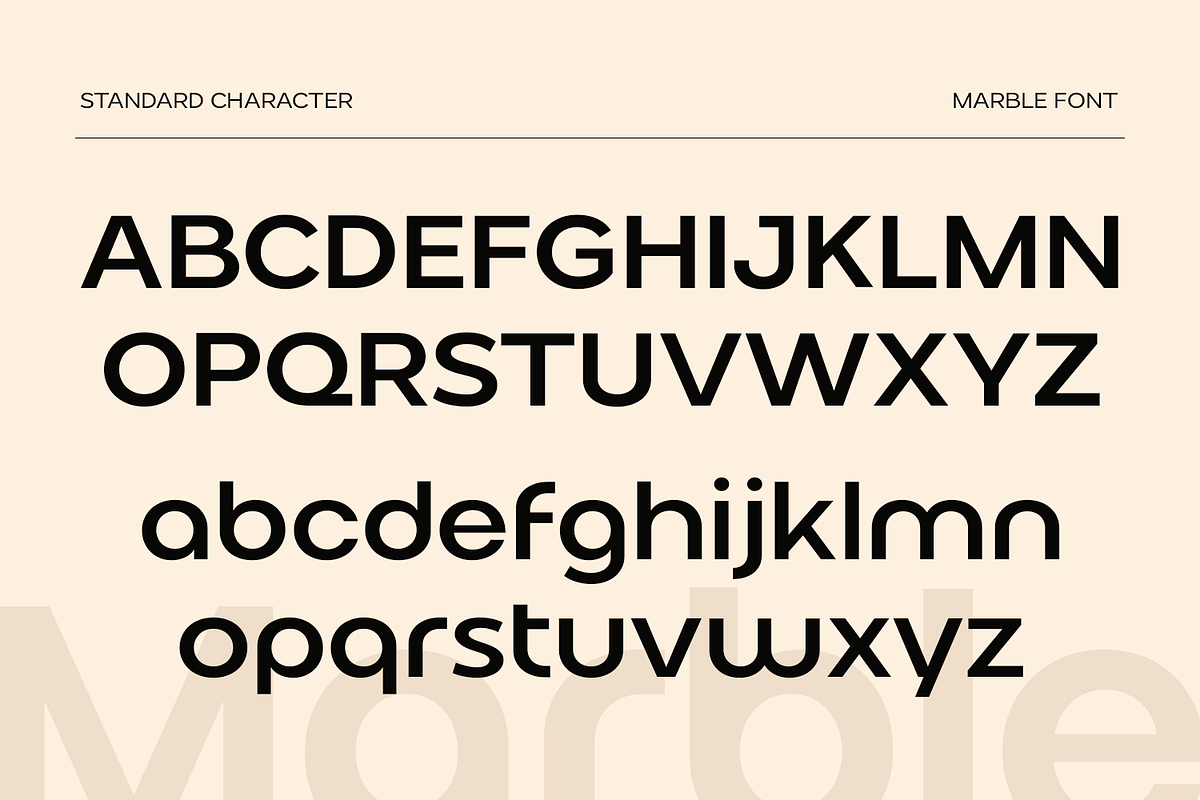 Marble - Logo Font, a Sans Serif Font by Umitype (Photo 15 of 16)