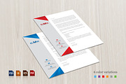 Corporate Letterhead, a Stationery Template by BettyDesign (Thumbnail 1 of 7)