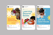 School Open House Instagram Post, a Social Media Template by Neermana (Thumbnail 2 of 4)