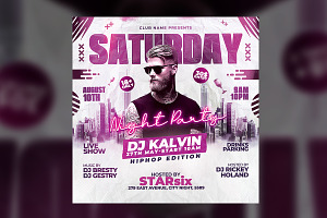 Night Club Flyer Template