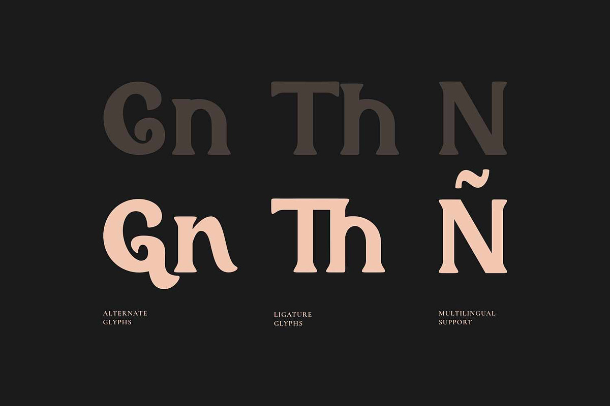 Husr Necian - Bold Serif Typeface, a Serif Font by Imoodev (Photo 3 of 5)