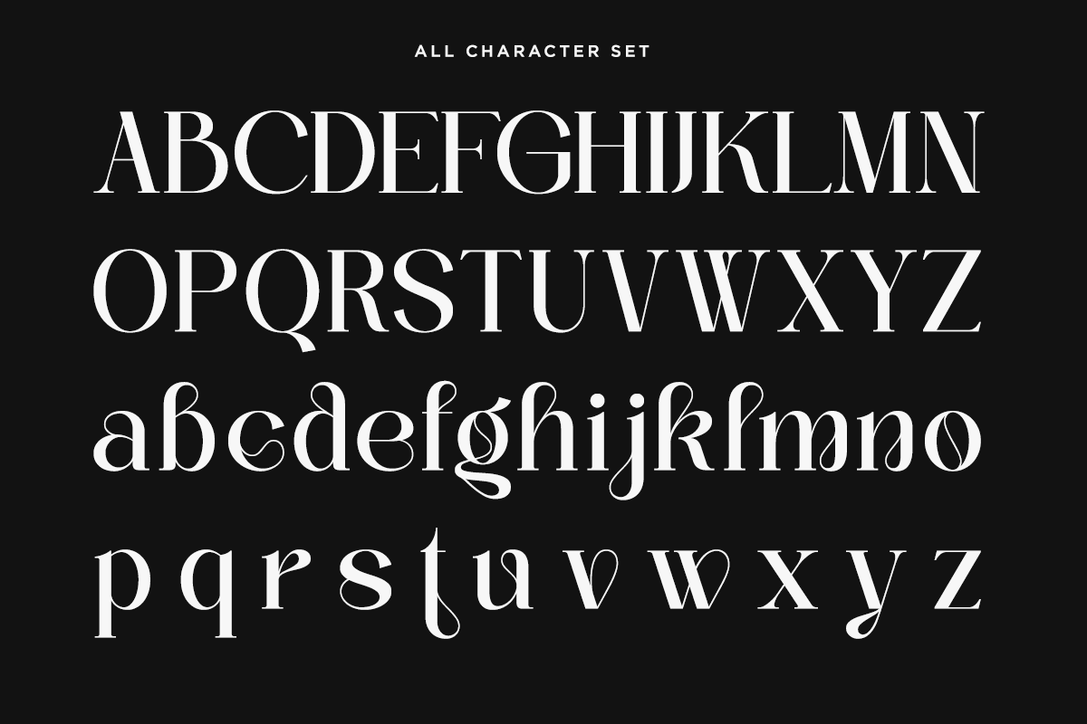 Balenia - Modern Elegant Serif Font, a Serif Font by Say Studio (Photo 9 of 11)