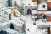 38 Geometric Concrete Backgrounds, a Background Graphic by Incomelion (Thumbnail 11 of 11)