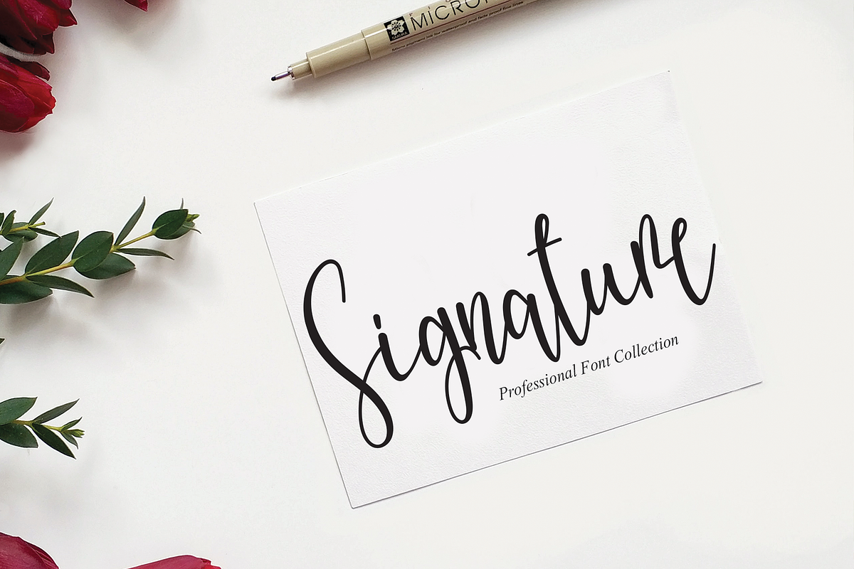 Rosallinda | Script font, a Script Font by Scratchones (Photo 3 of 8)