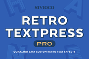 Retro Textpress Pro – AI Actions, an Action Add-On by Sivioco (Thumbnail 1 of 8)