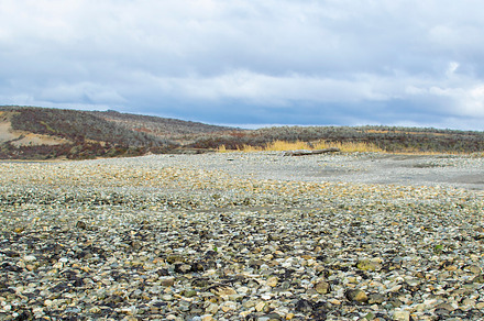 Cabo san pablo beach, tierra del fuego, argentina, a Photo by DanFLCreativo