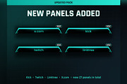 Legends Aggro Twitch & Kick Panels, a Social Media Template by Gear Store (Thumbnail 4 of 5)