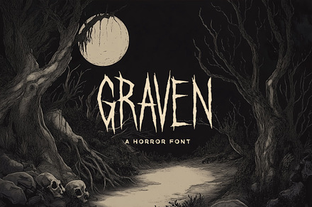 Graven Typeface, a Font by Tugcu Design Co.