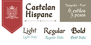 Castelan Hispane, a Script Font by Ixipcalli (Thumbnail 5 of 6)