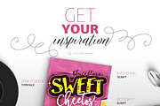 BIG BUNDLE for Templett & Corjl, a Script Font by Blessed Print (Thumbnail 8 of 58)