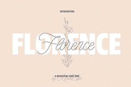 MADE Florence | a Beautiful Font Duo
