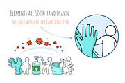 Medicine set with People, a Healthcare Illustration by Sapunkele (Thumbnail 2 of 4)
