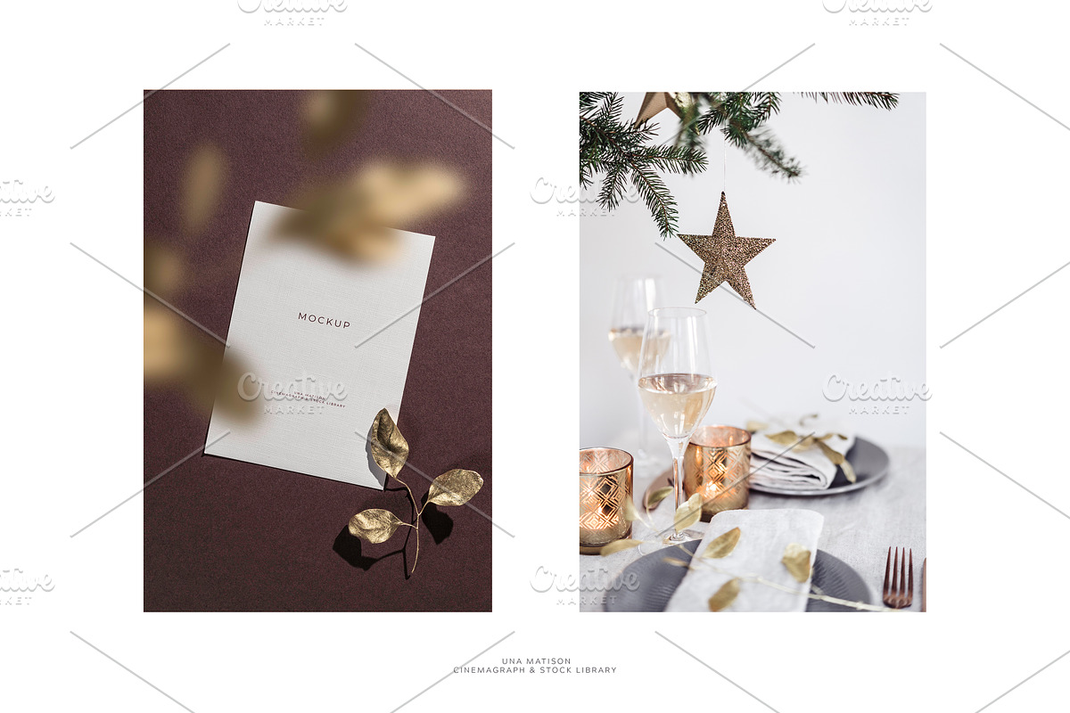Christmas Photo & mockup bundle, a Social Media Template by Una Matison (Photo 4 of 24)