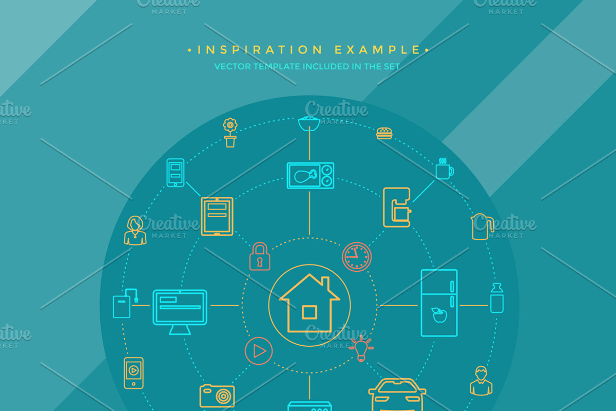 Internet Of Things Icons, an Icon by ConceptCafe (Photo 3 of 3)
