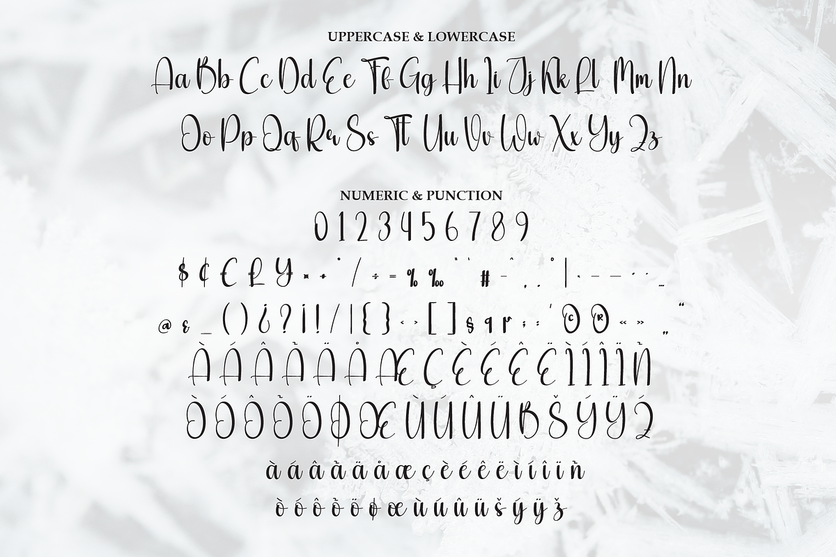 Snowflake | Script Font, a Handwritten Font by Scratchones (Photo 7 of 9)