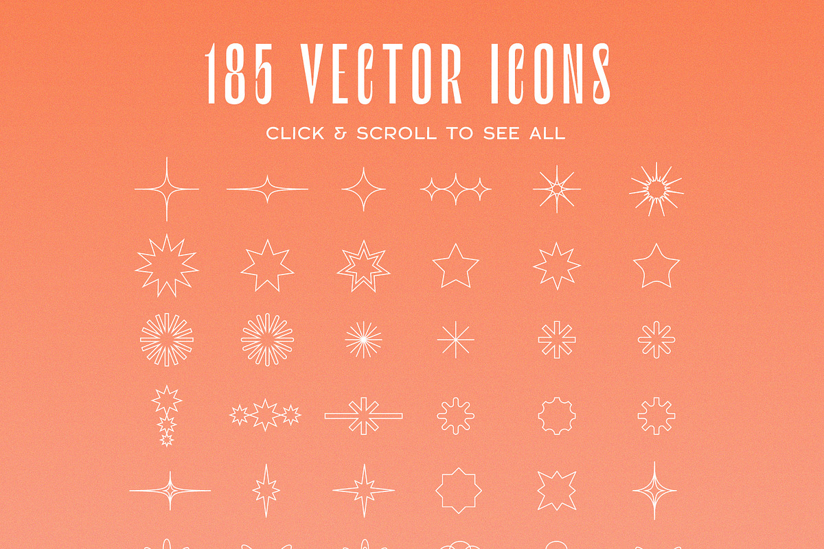 Modern Retro Mega Vector Bundle, a Social Media Template by Like Magic Studio (Photo 2 of 5)