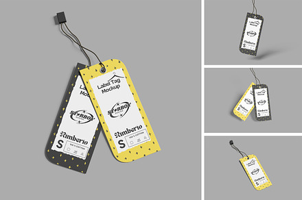 Label Tag Mockup