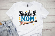 Baseball Mom SVG – Perfect for Game, an Illustration by Awieee1 (Thumbnail 2 of 4)