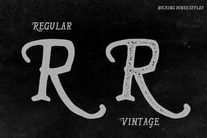 Rocking Bones Typeface