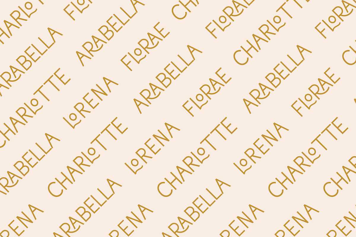 Lorena Typeface, a Sans Serif Font by CCS Type (Photo 21 of 21)