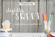 Slightly Sweet Hand Lettered Font, a Script Font by Liz on Call (Thumbnail 1 of 10)