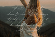 Lune Sauvage A Romantic Script Font, a Script Font by Prestige Artsy Studio (Thumbnail 9 of 10)