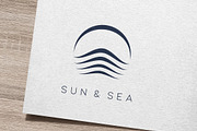 Sun & Sea Logo, a Branding & Logo Template by IKarGraphics (Thumbnail 3 of 6)