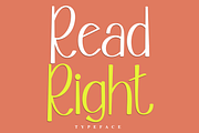Read Right, a Script Font by InermediaSTUDIO (Thumbnail 1 of 8)