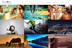 Diamond - WP Photographer Theme