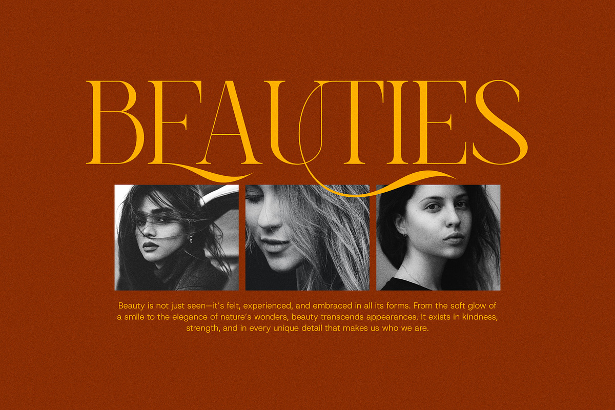 Last Rucyka Stylish Serif Font, a Serif Font by Graphicxell (Photo 6 of 8)