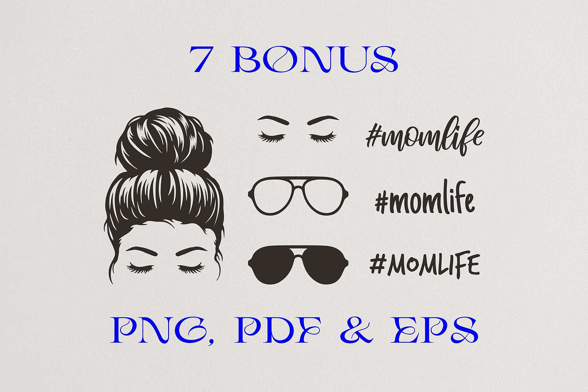 Modern Messy Bun PNGs, a Person Illustration by Unusual Vectors (Photo 10 of 10)