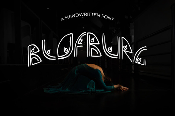 Blofburg Font preview 4