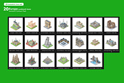 isometric  vector world land mark, an Object Illustration by Mongkees (Thumbnail 7 of 7)