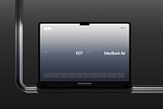MacBook Air Collection E07 Mockup 2, a Mac Mockup by Lumatte (Thumbnail 3 of 5)