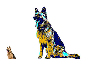 Vector Pets Photoshop Action